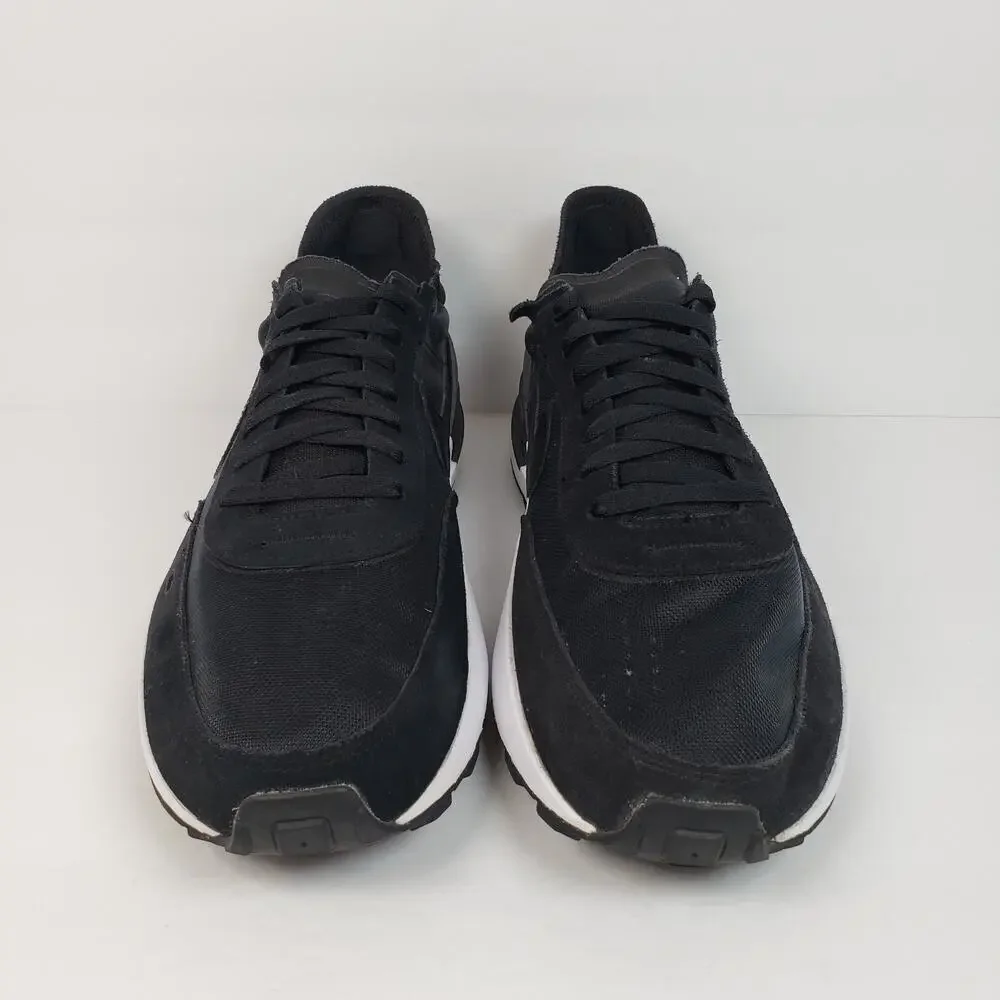 Nike Waffle One Mens Size 13 Black White Athletic Sneaker Shoes DA7995-001